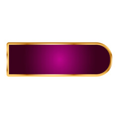 Wall Mural - set of decorative luxury golden arabic islamic banner title frame transparent background gold text b