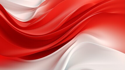 Wall Mural - Red abstract background, white background