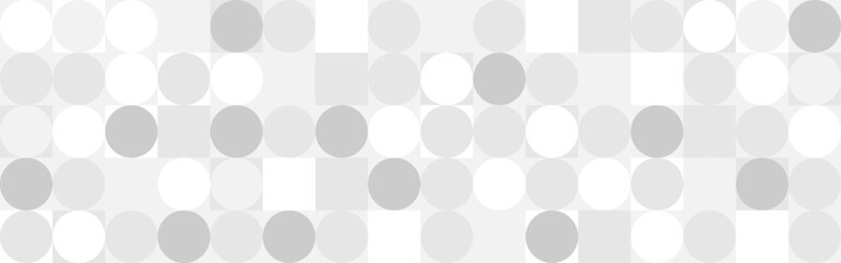 Wall Mural - seamless gray checkered pattern for textiles and wallpapers in 70s and 60s retro style. white geomet