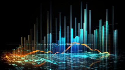 Poster - analyzing financial performance with business intelligence charts