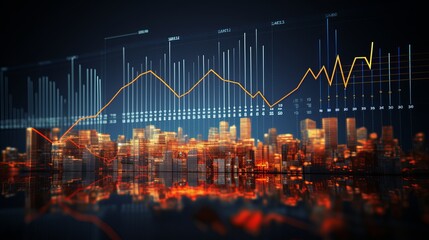 Poster - analyzing financial performance with business intelligence charts
