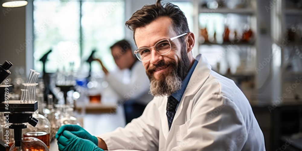 Understanding Life: A Day in the Footsteps of a Biologist. Stock Photo ...
