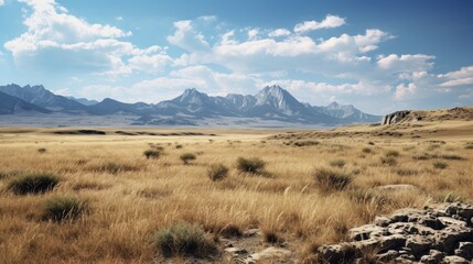 Wall Mural - landscape in the mountains