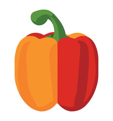 Poster - pepper vegetable illustration