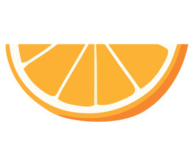 Sticker - little orange slice design