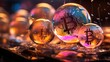 © kanesuan - Bitcoin bubble inflation, Generative AI