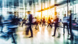 © Concept Photo Studio - Séminaire, centre d'affaires, entreprise, gare, cafétéria, aéroport - Espace avec mouvement de personnes