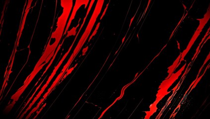 (4K) Abstract wallpaper design. Colorful display of a red & black marble design AI