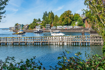 Wall Mural - Ballard Locks Traffic