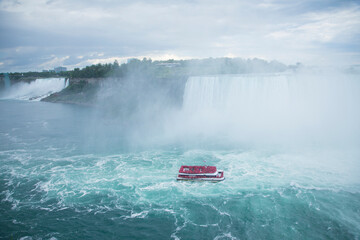 Beautiful view of Niagara Falls in Canada