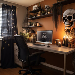 Wall Mural - halloween home decor