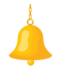 golden bell hanging decoration