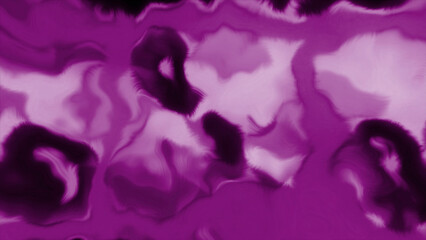 Poster - Purple and blue blob. Motion. Glaring blots made in animation that shine.
