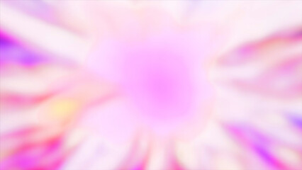 Poster - 3D colorful curved space interstellar wormhole. Motion. Flying inside space vortex with light rays.