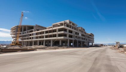Aufkleber - Construction site, Building site.