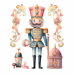 Poster -  Cute Nutcracker  Christmas