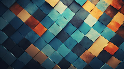 Wall Mural - Free photo geometric hex backgrounds for networking