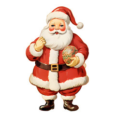 Poster - clipart of a Santa clause