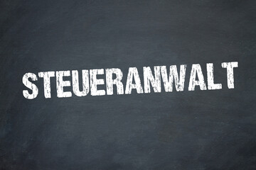 Wall Mural - Steueranwalt	