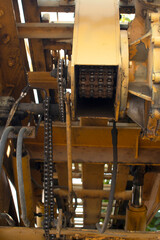 Wall Mural - part of the hydraulic mechanism