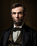 Fototapeta Do akwarium - Abraham Lincoln