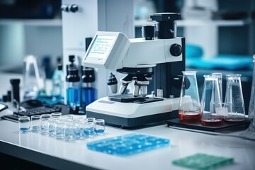 Poster - Modern Medical Research Laboratory