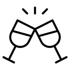 Sticker - Cheers Icon