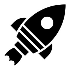 Wall Mural - Rocket Icon