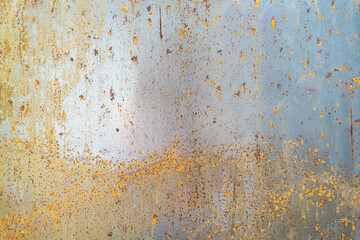 Wall Mural - Industrial rusty background old grunge rusty zinc wall for textured background old rusty galvanized rust and scratched steel texture corrugated iron siding vintage background