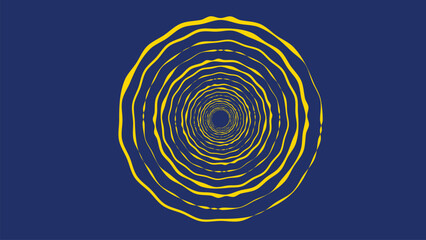 Wall Mural - Abstract creative spiral simple background. This minimalist design is perfect background for any project. This creative line art can be used as a banner or logo.