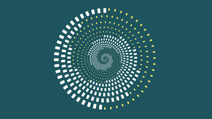 Wall Mural - Abstract creative spiral simple background. This minimalist design is perfect background for any project. This creative line art can be used as a banner or logo.