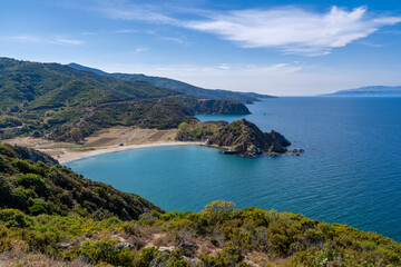 Sticker - Kapidag Peninsula coastline view in Turkey