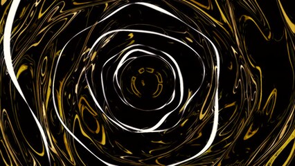 Poster - Abstract plasma tunnel. Design. Lines of plasma tunnel are in motion. Moving hypnotic tunnel with plasma lines