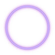 © Alice - purple neon glowing circle