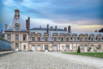 Sticker - The castle of Fontainebleau 
