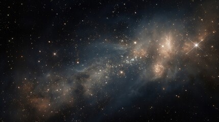 Wall Mural - a spectacular snapshot reveals a dense expanse of starlightdappled interplanetary dust, casting a ce