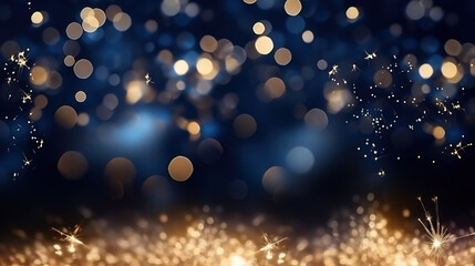 Abstract image background bokeh lights focus fuzzy. Generative Ai