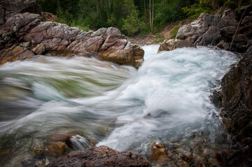 waterfall in the forest