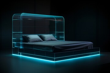 Wall Mural - futuristic ergonomic furniture design