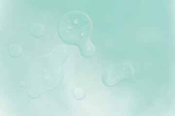 Wall Mural - green soap bubble