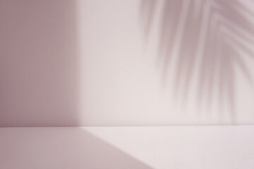 Poster - empty white room with shadow
