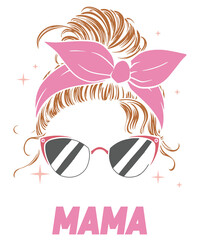 Wall Mural - Mom-tasttic Mama Awesome Parent Mother's Day