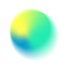 Poster - abstract blurry gradient light element
