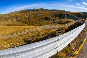 Canvas Print - The Transalpina high road in Romania