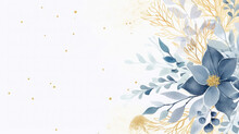 Hintergrund, Wallpaper, Karte In Weihnachtlichen Farben - Blumen Und Zweige 