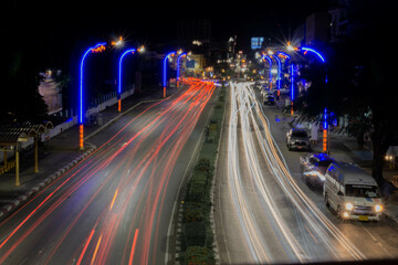 traffic at night