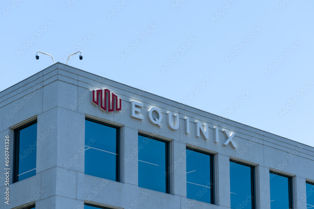 Equinix corporate headquarters in Silicon Valley, Redwood City, CA, USA ...