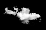 Fototapeta Fototapeta z niebem - Biała chmura, tło, biały dym