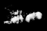 Fototapeta Łazienka - Biała chmura na tle, dym