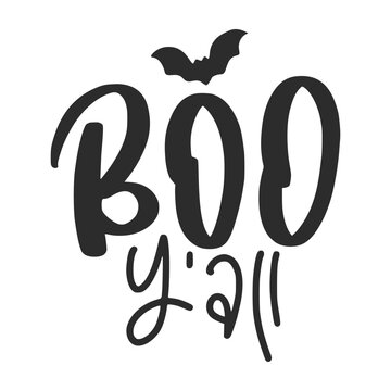 Happy Halloween vector lettering. Holiday lettering for banner. Happy Halloween poster, greeting card, party invitation. Vector illustration.